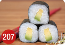 Vegetarisch Avocado (207)