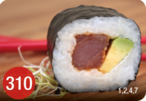 Spicy Tuna Avocado (310)